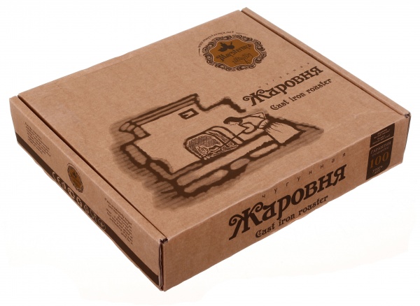 Жаровня чугунная литая 32x6 см 320-60