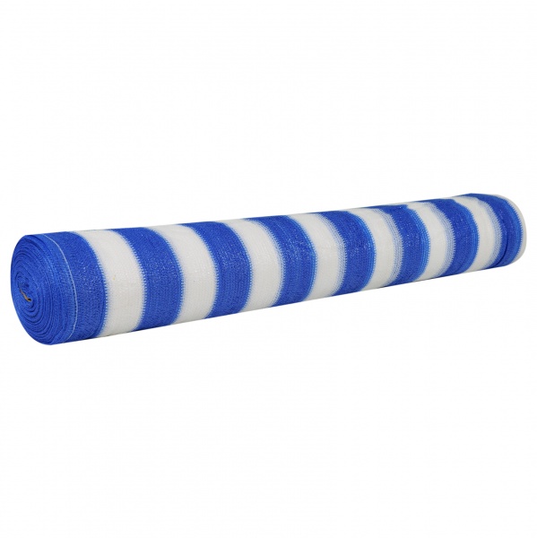 Сітка затінкова Agreen 95% 2,0х50м біло-блакитна 