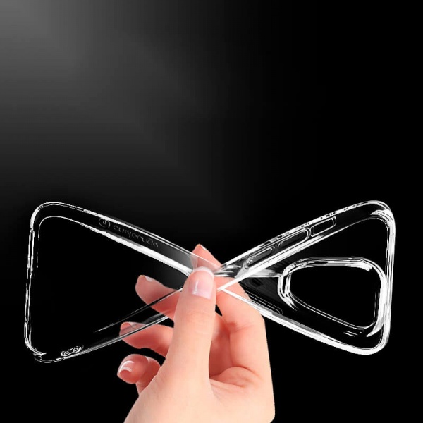 Прозорий TPU чохол oneLounge SilicolDots для iPhone 14 Pro Max