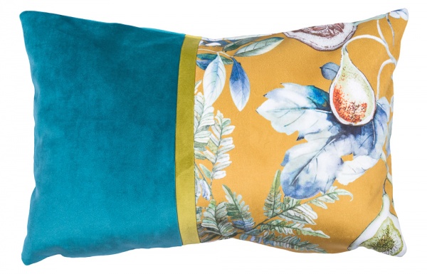 Подушка декоративная плюшевая BORA59-APLI 43x29 см разноцветный Limaso 