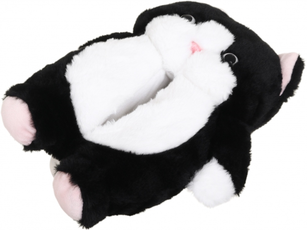 Обувь домашняя La Nuit Котик р.36/37 черный с белым