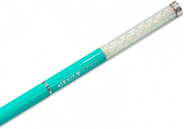 Ручка кулькова Olena Redko Mermaid SMP0026 з перлинами 