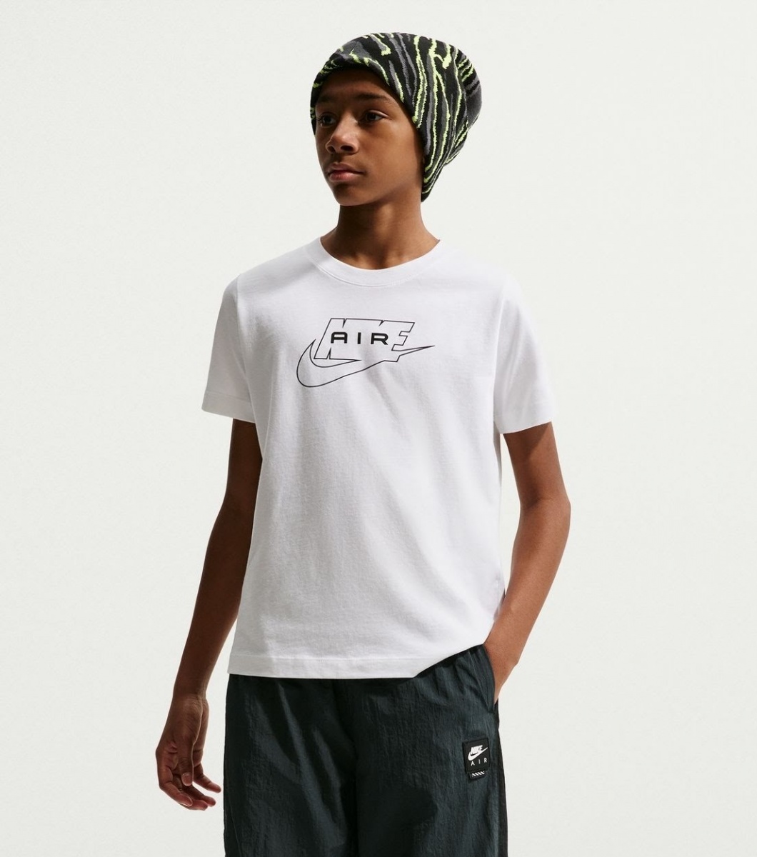 Футболка Nike K NSW TEE AIR II0287-100 р.S бежевий — фото 1