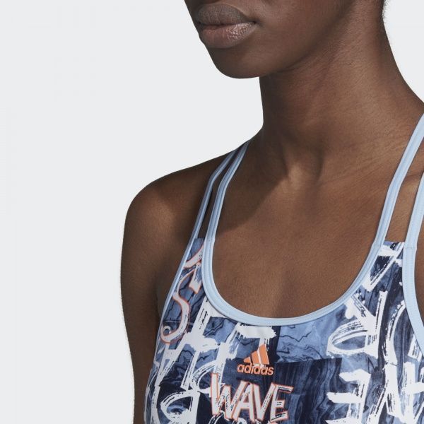 Купальник Adidas FIT SUIT PARCOM EH6273 р.46 розовый