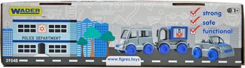 Ігровий набір Wader Kid Cars Поліцейський 39548