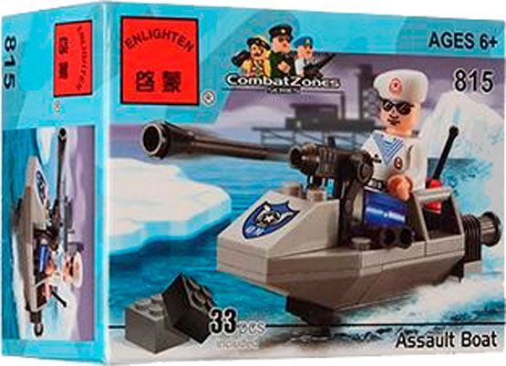 Конструктор Brick Штурмовая лодка 815