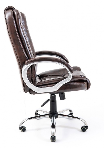 Крісло Richman Каліфорнія Ю Хром М-1 Титан Дк. Браун коричневий 