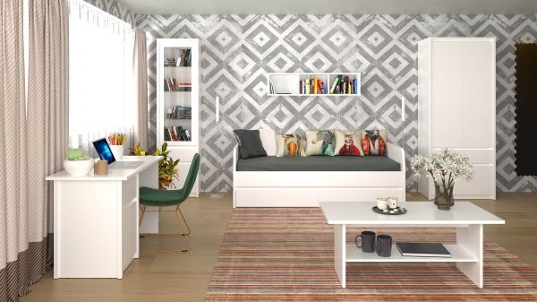 Шкафчик подвесной VMV Holding Erden белый 