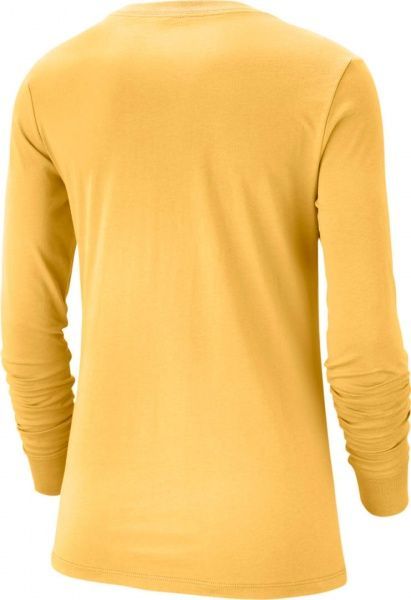 Футболка Nike W NSW TEE ESSNTL LS ICON FTRA BV6171-795 S жовтий