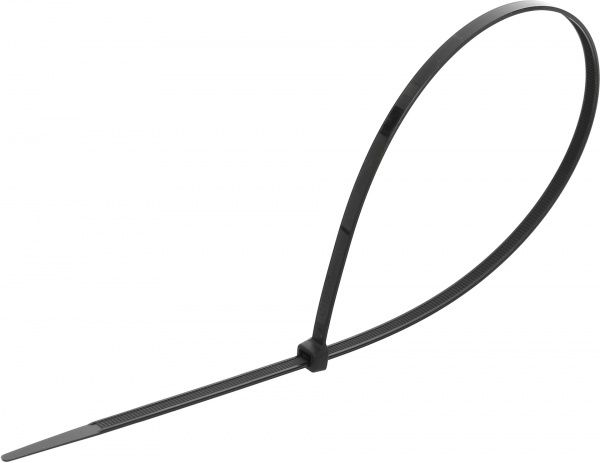 Стяжка кабельна CarLife чорний, уп. 100 шт. 4,7х400мм