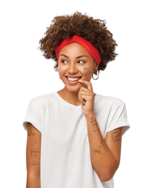 Тату тимчасове TATTon.me Yoga set