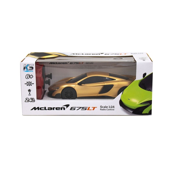 Машинка на р/к - Mclaren 675LT (1:24, 2.4Ghz, золотий) 1:24 124GMGL