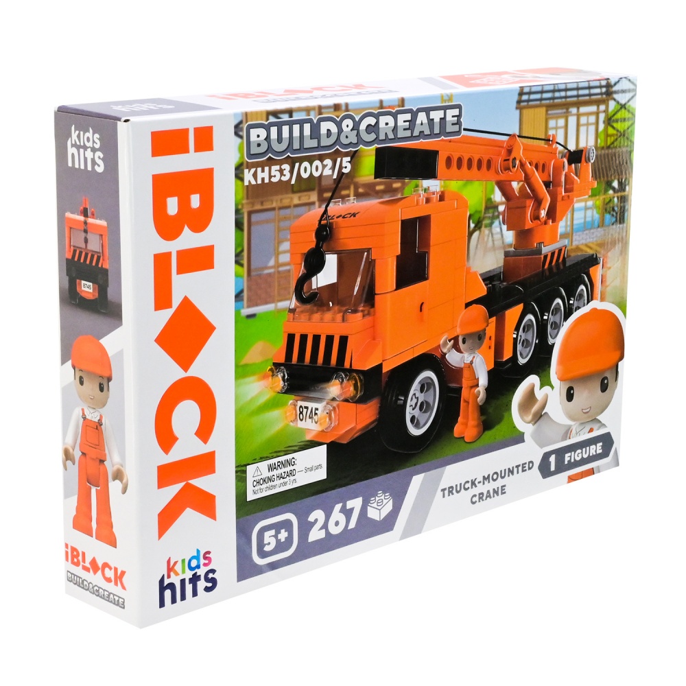 Игрушка-конструктор Shantou Kids hits IBLOCK JUNIOR 267 дет. KH53/002/5