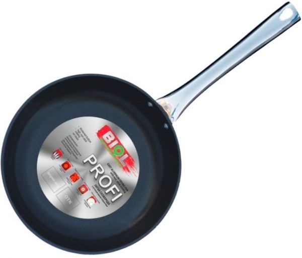 Сковорода с антипригарным покрытием 22 см Profi Biol 2213H