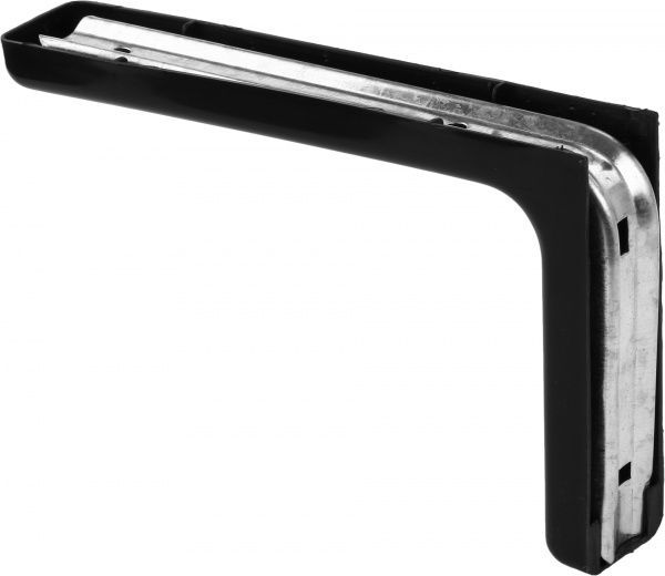 Кронштейн DC монтажный металлический с пластиковой накладкой 180 мм черный