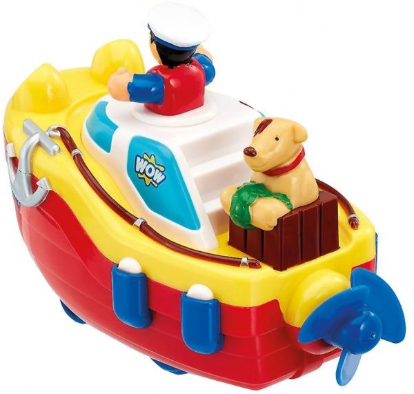 Игрушка Wow Tommy Tug Boat bath toy буксирный лодка 04000