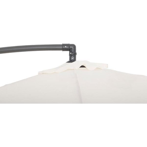 Зонт садовый Indigo FNGD-03 2,7 м белый с наклоном