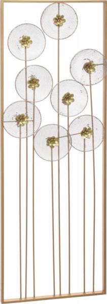 Декор настенный Simplicity 31x89 см золото 