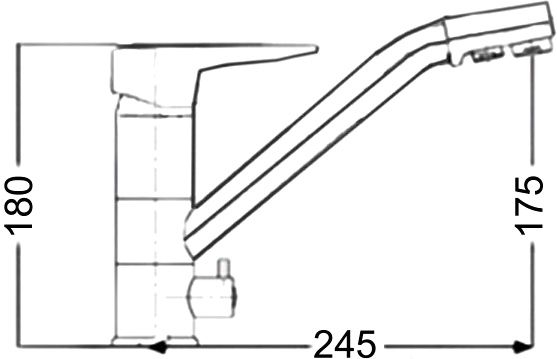 Змішувач для кухні Mixxen Сіті MXH1012