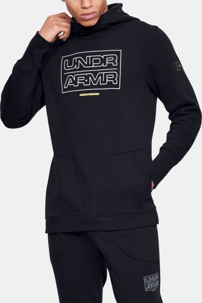 Джемпер Under Armour UA BASELINE FLEECE PO HOOD 1343007-002 р. L чорний