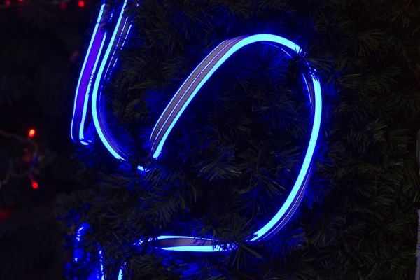 Электрогирлянда Девилон неоновая LED, гибкая № 2 5 м, 8х16 мм