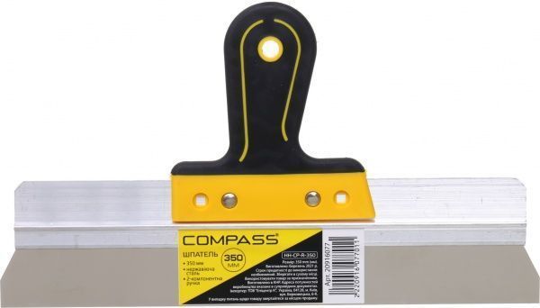 Шпатель 350 мм фасадный Compass HH-CP-R-350