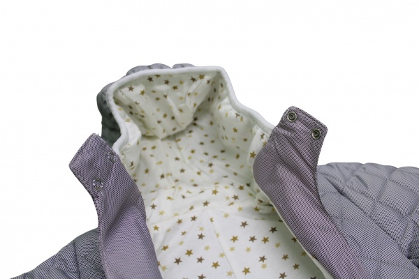 Комбінезон дитячий ТК-ПРОФІТЕКС сірий р.68-80 