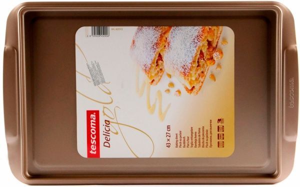 Противень Delicia Gold 43x27 см 623512 Tescoma