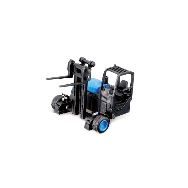 Игровой набор Bburago 1:43 Фура Mercedes-Benz Actros c погрузчиком 18-31471