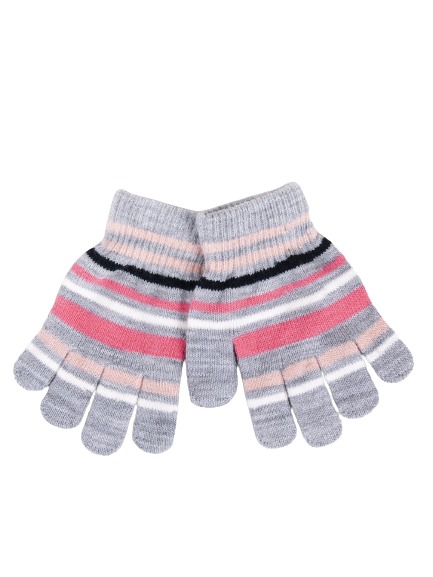 Перчатки YO! (5904921624046) р.14 серый 