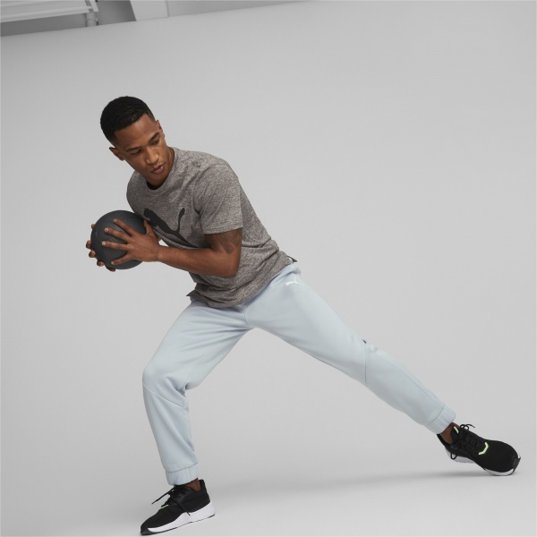 Футболка Puma TRAIN FAV HEATHER CAT TEE 52235253 р.M сірий