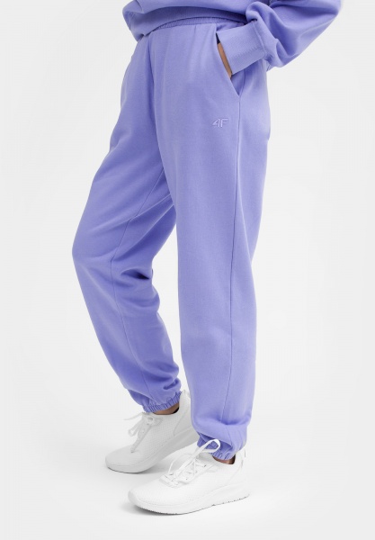 Брюки 4F TROUSERS CAS 4FSS23TTROF386-52S р. M фиолетовый
