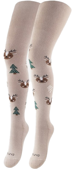 Колготки детские унисекс Duna махровый след (4823094654319) 4464 р.134-140 см темно-бежевый