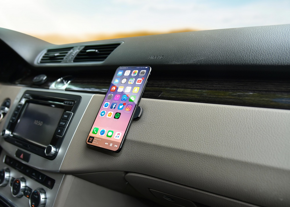 Тримач магнітний Auto Assistance AA-T06 чорний