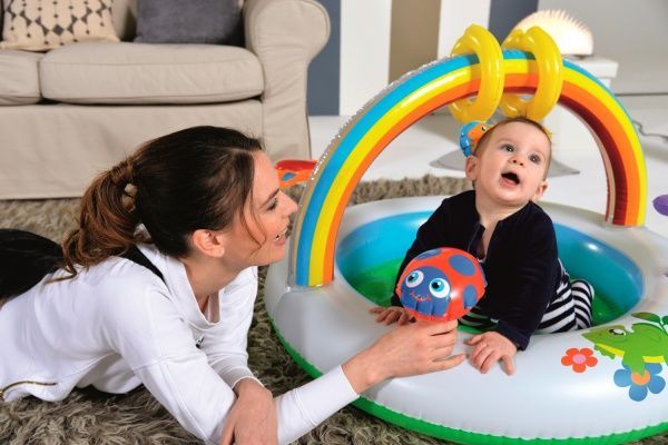 Ігровий майданчик надувний Bestway Веселка 91х56 см