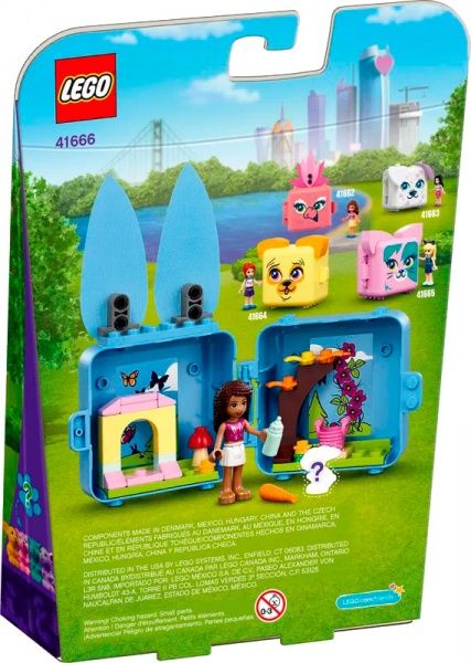 Конструктор LEGO Friends Куб-кролик Андреа з кроликом 41666
