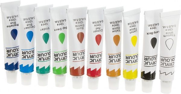 Фарба акрилова 12кольорів 83561 12 мл Centrum