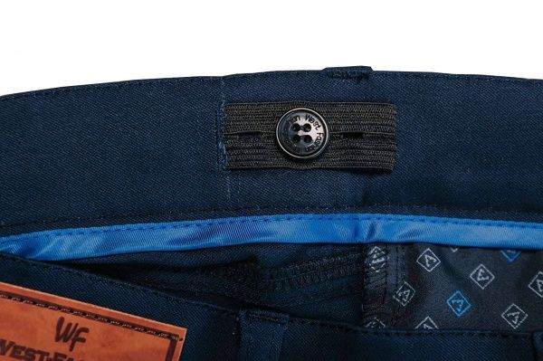 Штаны для мальчиков West-Fashion М Чинос р.134 синий А1203 