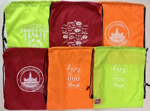 Сумка для обуви #ШКОЛА 40х34 см в ассортименте