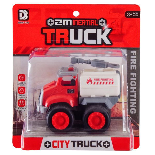 Пожарная машинка Shantou в ассортименте 1:50 3319A/B/C/D