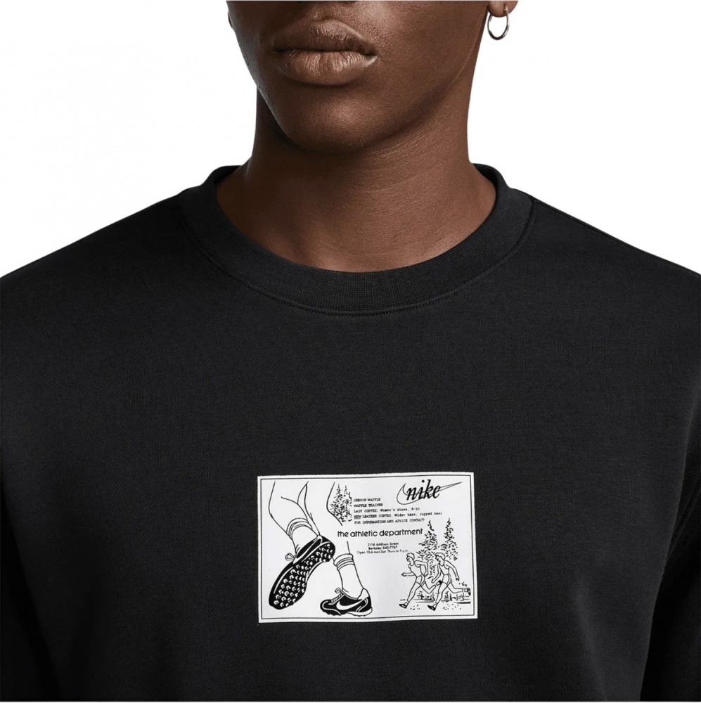 Світшот Nike M NK Club BB CRW Reissue HV1244-010 р.L чорний