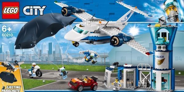 Конструктор LEGO City Воздушная полиция: авиабаза 60210