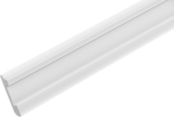 Плінтус King Floor JT136-W1 білий 2000х79х15,5 мм 