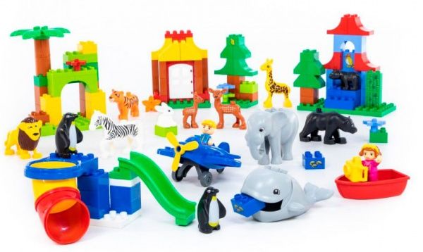 Конструктор Полесье Зоопарк 77721