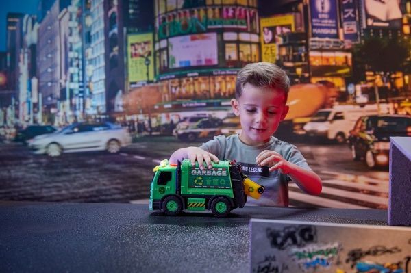 Машинка Road Rippers Мусоровоз зеленый 20191