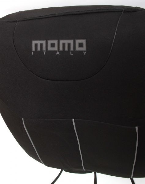 Комплект чехлов на сиденья Fodera Univ MOMO SC010BG черный с серым
