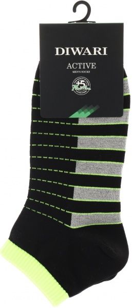 Шкарпетки Diwari ACTIVE (короткі) 067 р. 25 чорний 