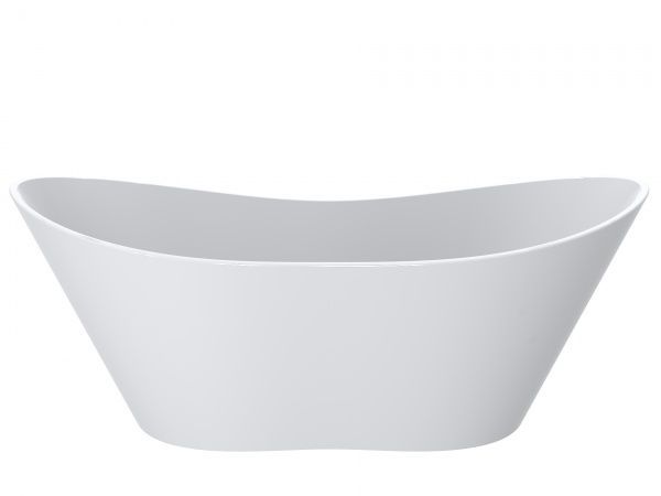 Ванна из искусственного камня Miraggio Florida 180x76 белая 