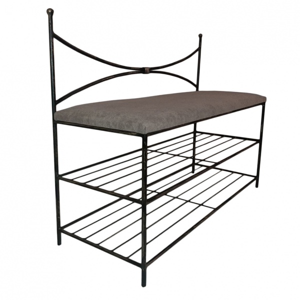 Підставка для взуття Метал Арт Марсель 350x900x800 мм чорний 