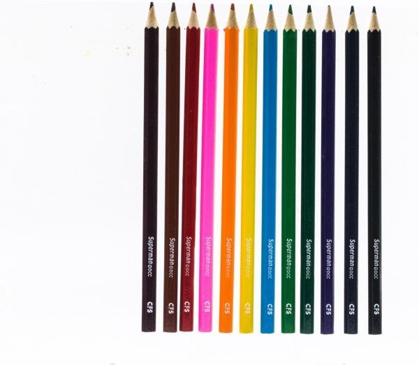 Олівці кольорові Superman Cool For School 12 кольорів 12 кольорів